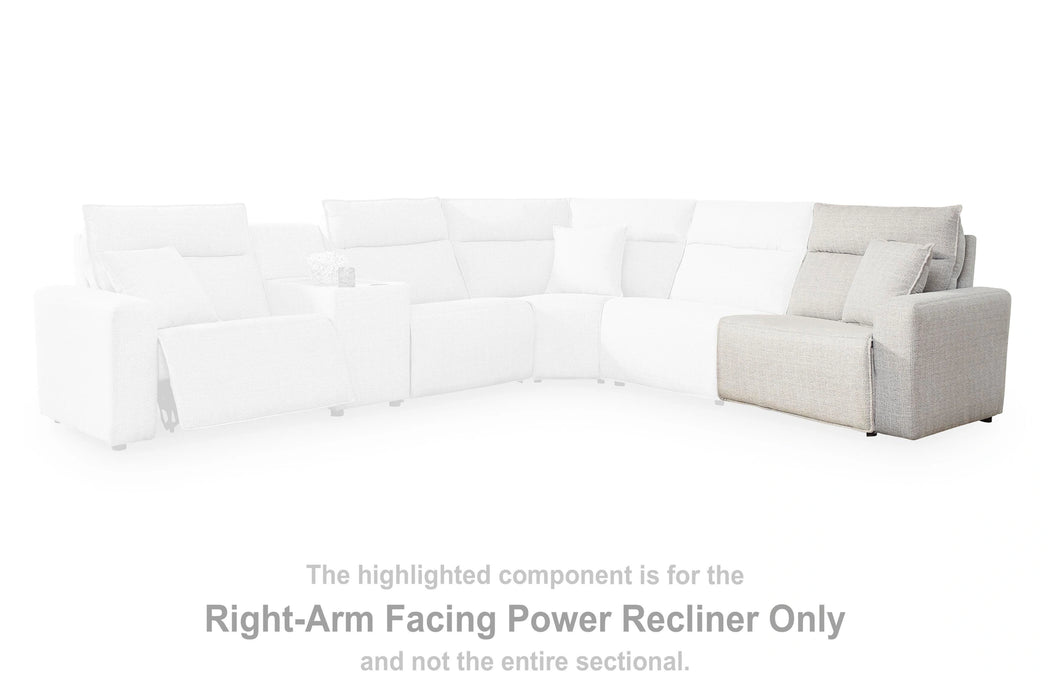 Modmax II Power Reclining Sectional with Chaise and Console