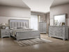 Crown Mark Vail Nightstand in Grey image