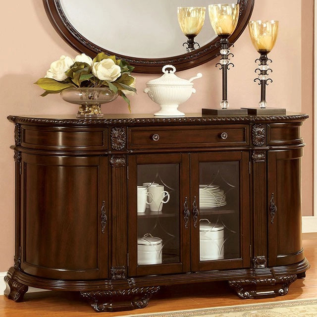 Bellagio Brown Cherry Server
