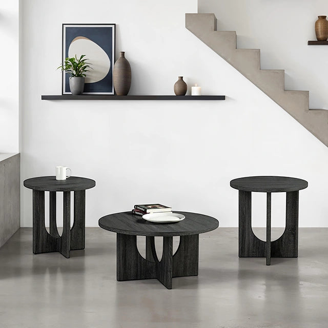 Holen 3 Pc. Table Set Gray
