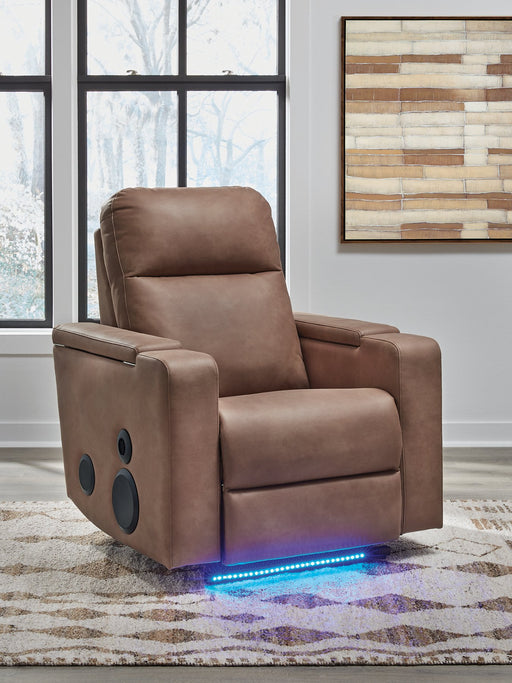 Lorrenton Power Glider Recliner with Audio System - Las Palmas Furniture (Salinas,CA)