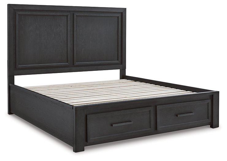 Foyland Panel Storage Bed - Las Palmas Furniture (Salinas,CA)