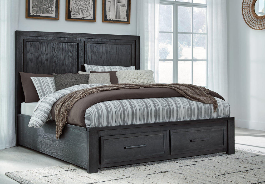 Foyland Panel Storage Bed - Las Palmas Furniture (Salinas,CA)