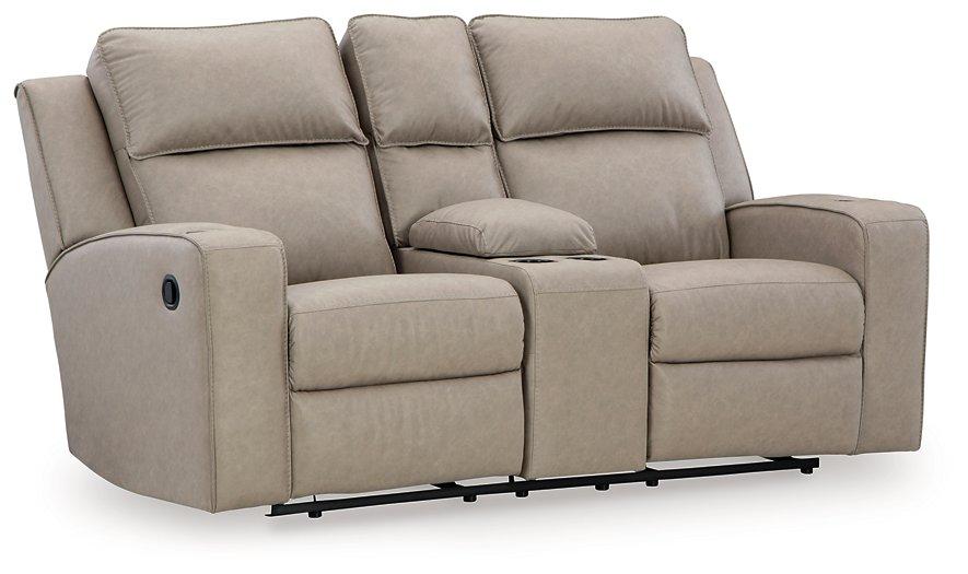 Lavenhorne Reclining Loveseat with Console