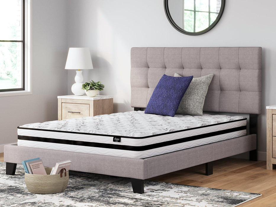 8 Inch Chime Innerspring Mattress Set - Las Palmas Furniture (Salinas,CA)