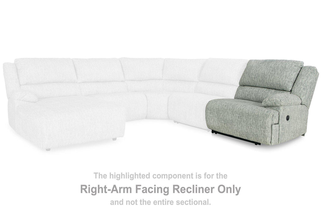 McClelland Reclining Sectional with Chaise