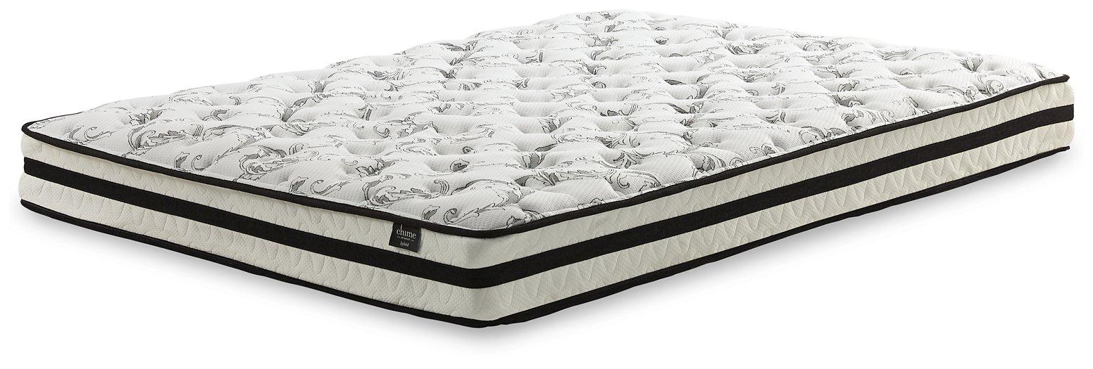 8 Inch Chime Innerspring Mattress Set - Las Palmas Furniture (Salinas,CA)