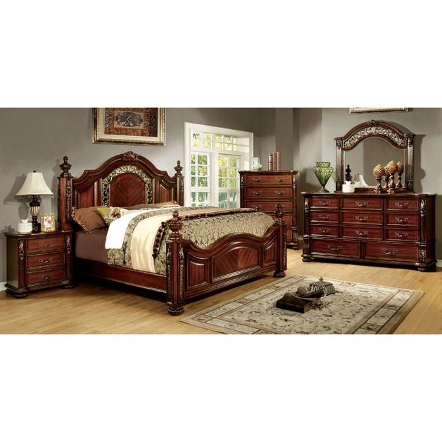 ARTHUR Brown Cherry Dresser - Las Palmas Furniture (Salinas,CA)