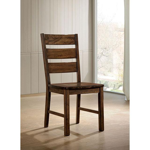 Dulce Walnut Side Chair (2/CTN) - Las Palmas Furniture (Salinas,CA)