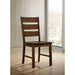 Dulce Walnut Side Chair (2/CTN) - Las Palmas Furniture (Salinas,CA)