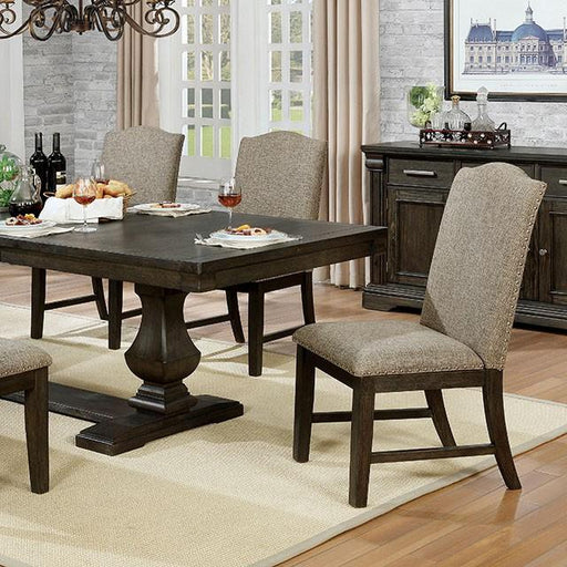 Faulk Dining Table Set with Bench - Las Palmas Furniture (Salinas,CA)