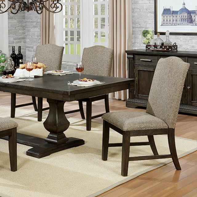 Faulk Dining Table Set with Bench - Las Palmas Furniture (Salinas,CA)