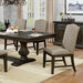 Faulk Dining Table Set with Bench - Las Palmas Furniture (Salinas,CA)