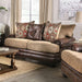 Fletcher Brown/Tan Love Seat - Las Palmas Furniture (Salinas,CA)