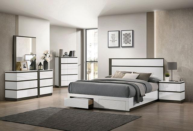 Birsfelden Queen Bedroom Set White