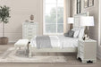 Stella Mia 4 Pc 5 Pc Queen Bedroom Set White - Las Palmas Furniture (Salinas,CA)
