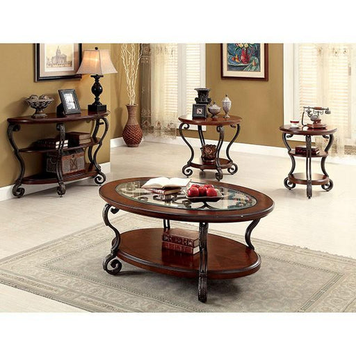 MAY Brown Cherry Side Table image