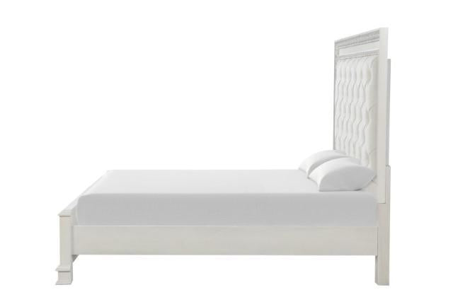 Stella Mia Bed White & White