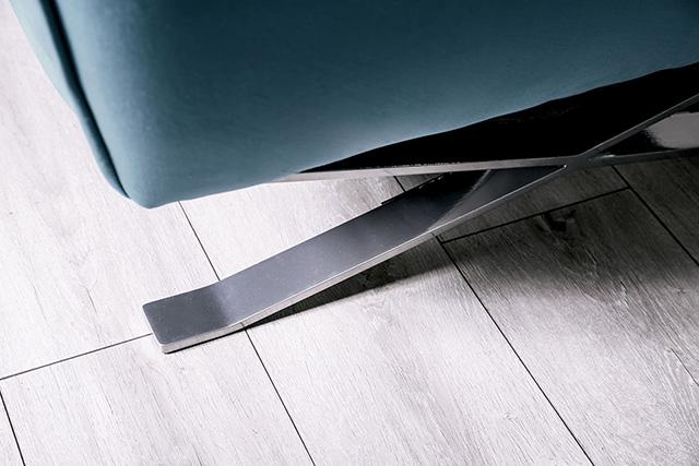 Civellutino Loveseat Teal - Las Palmas Furniture (Salinas,CA)