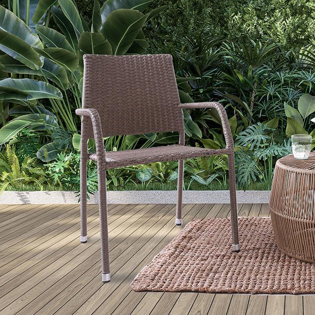 Aminta 3 & 5 Piece Patio Bistro Set