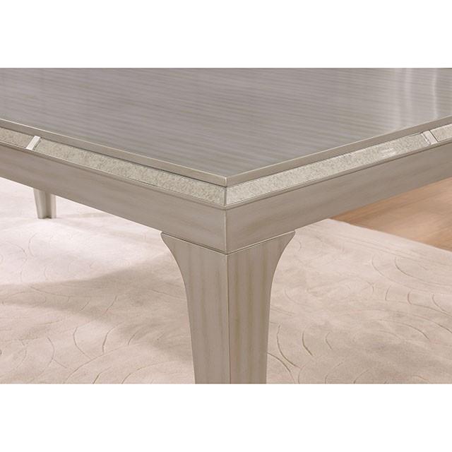 DIOCLES Silver/Gray Dining Table