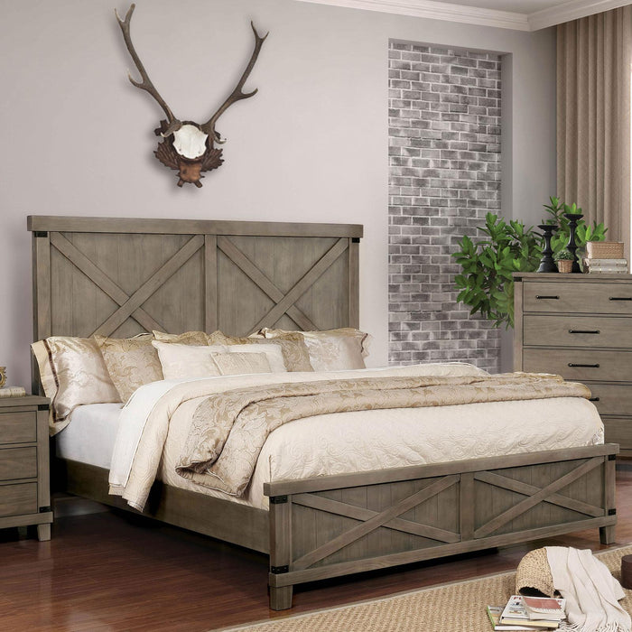 Bianca Dark Walnut E.King Bed