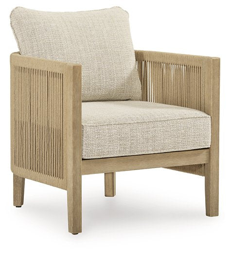 Spooners Cove Outdoor Lounge Chair with Cushion (Set of 2) - Las Palmas Furniture (Salinas,CA)
