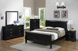 Crown Mark Furniture Louis Philip Drawer Chest in Black image