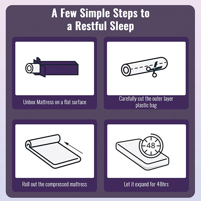 Nasturtium 8" Full Bamboo Charcoal Infused Memory Foam