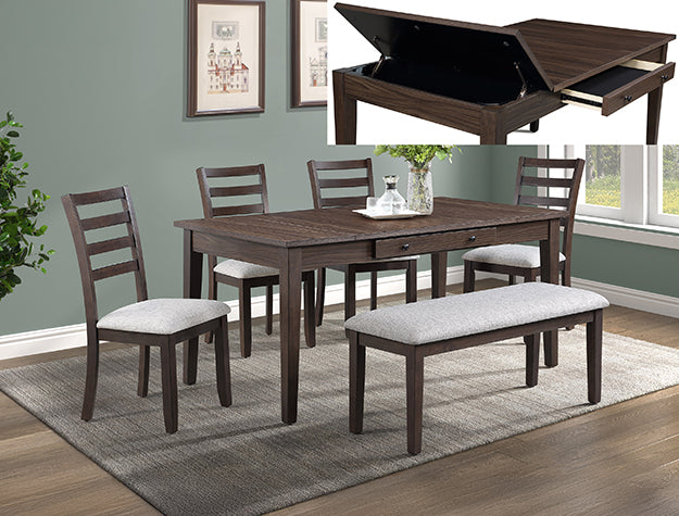 Wagner Dining Table W/Storage