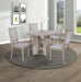 AMARA 5-PK RD DINING SET DRIFT WOOD image