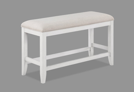 WENDY WHITE COUNTER HEIGHT BENCH image