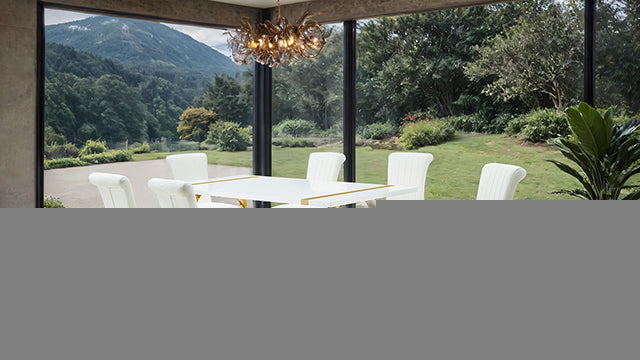 Holbaek 5 Pc 80" Dining Table Set
