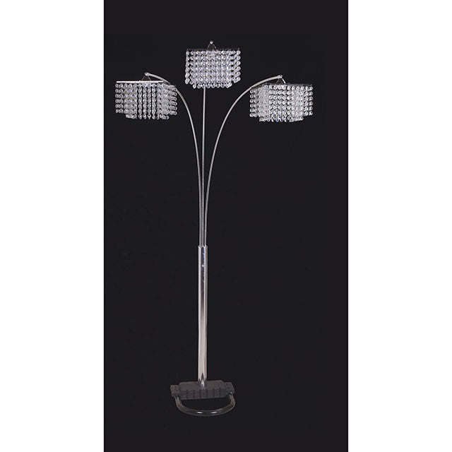 TINA Arch Lamp, Hanging Crystal