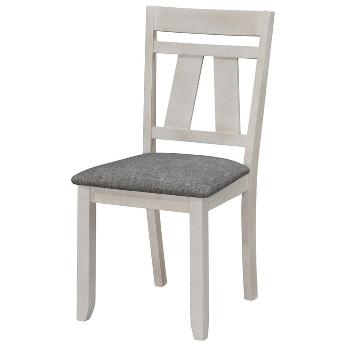Crown Mark Maribelle Side Chair in Chalk/Grey (Set of 2) image