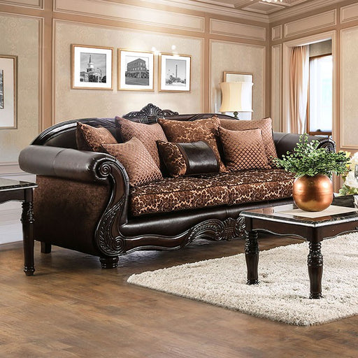 ELPIS Brown/Espresso Sofa image